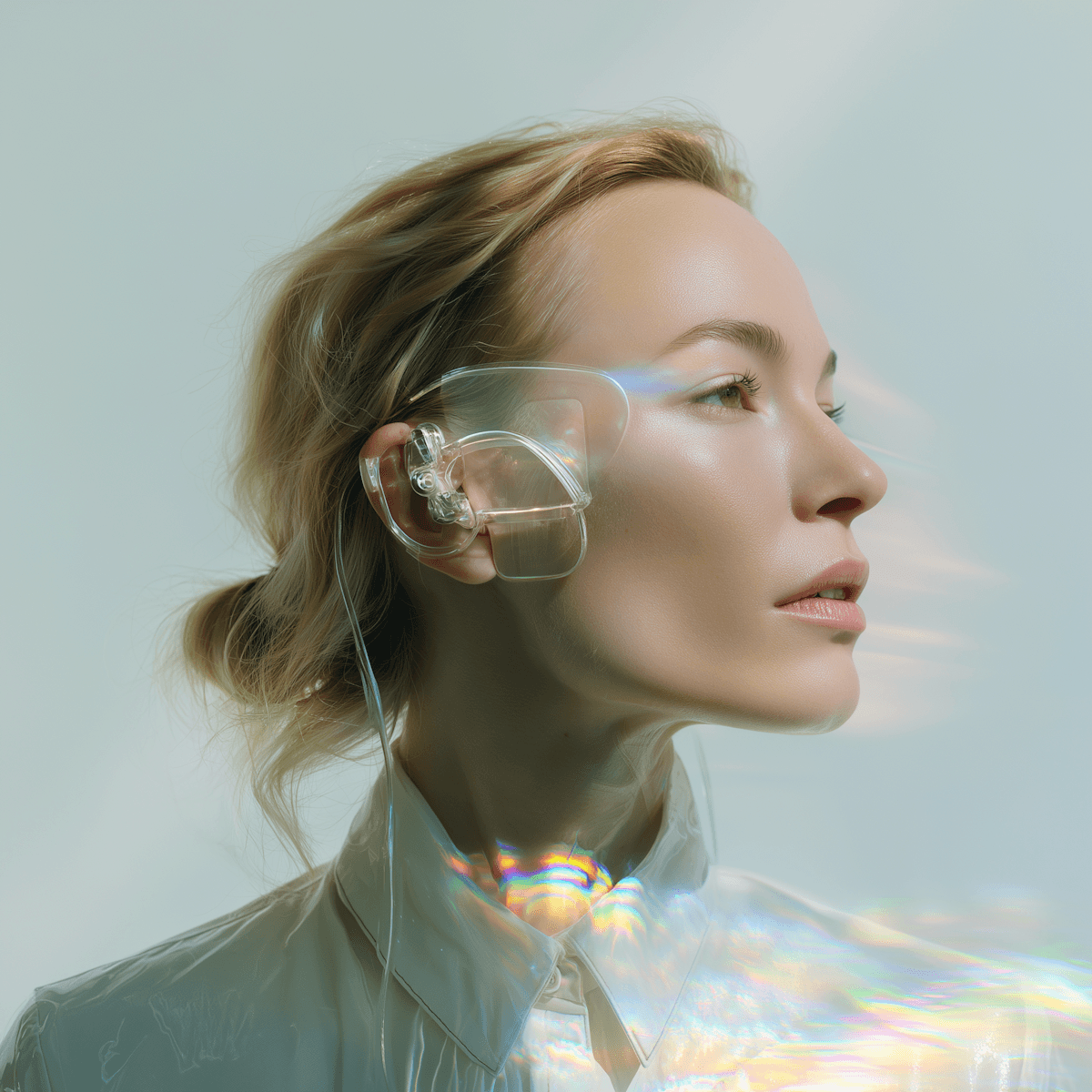 Futuristic Woman Portrait