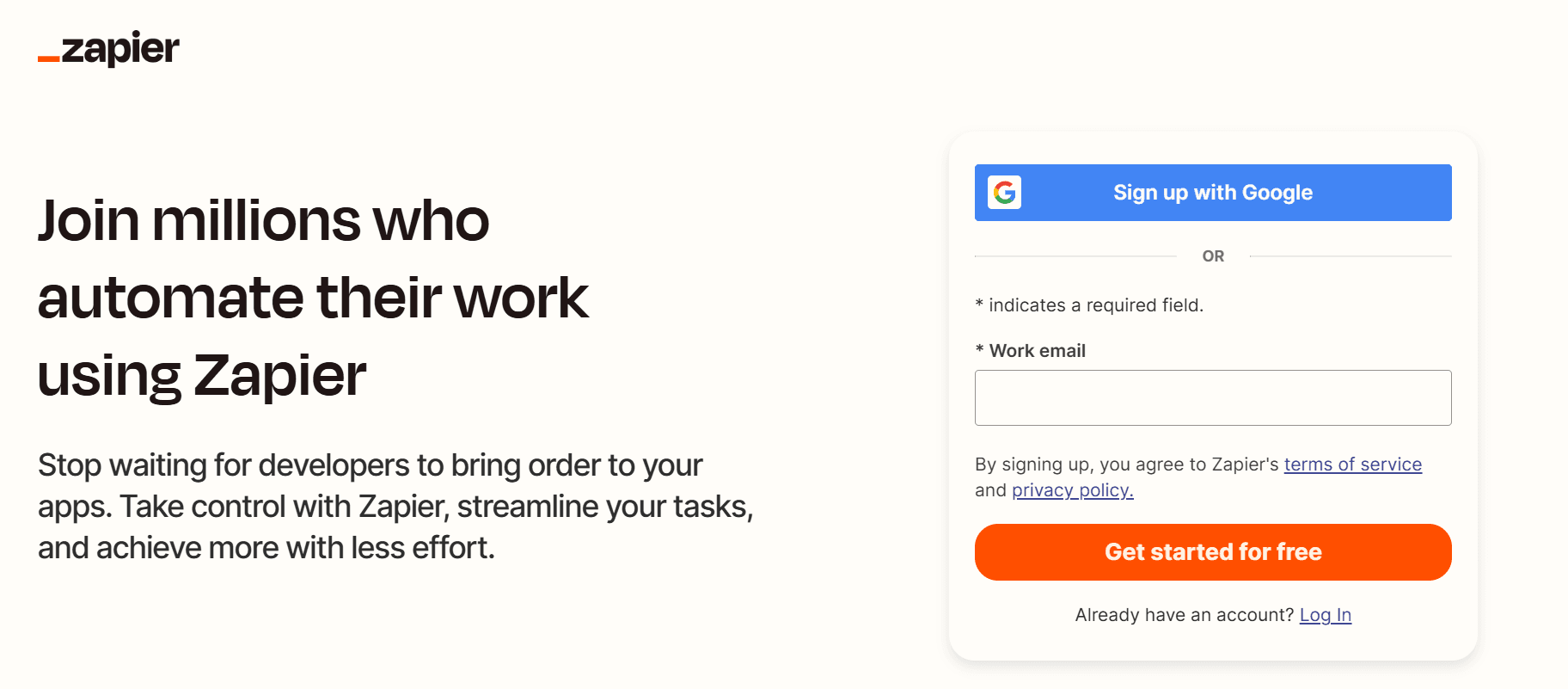 zapier - Lead Nurturing Tools