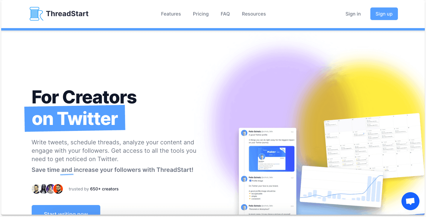 Twitter CRM ThreadStart | Breakcold