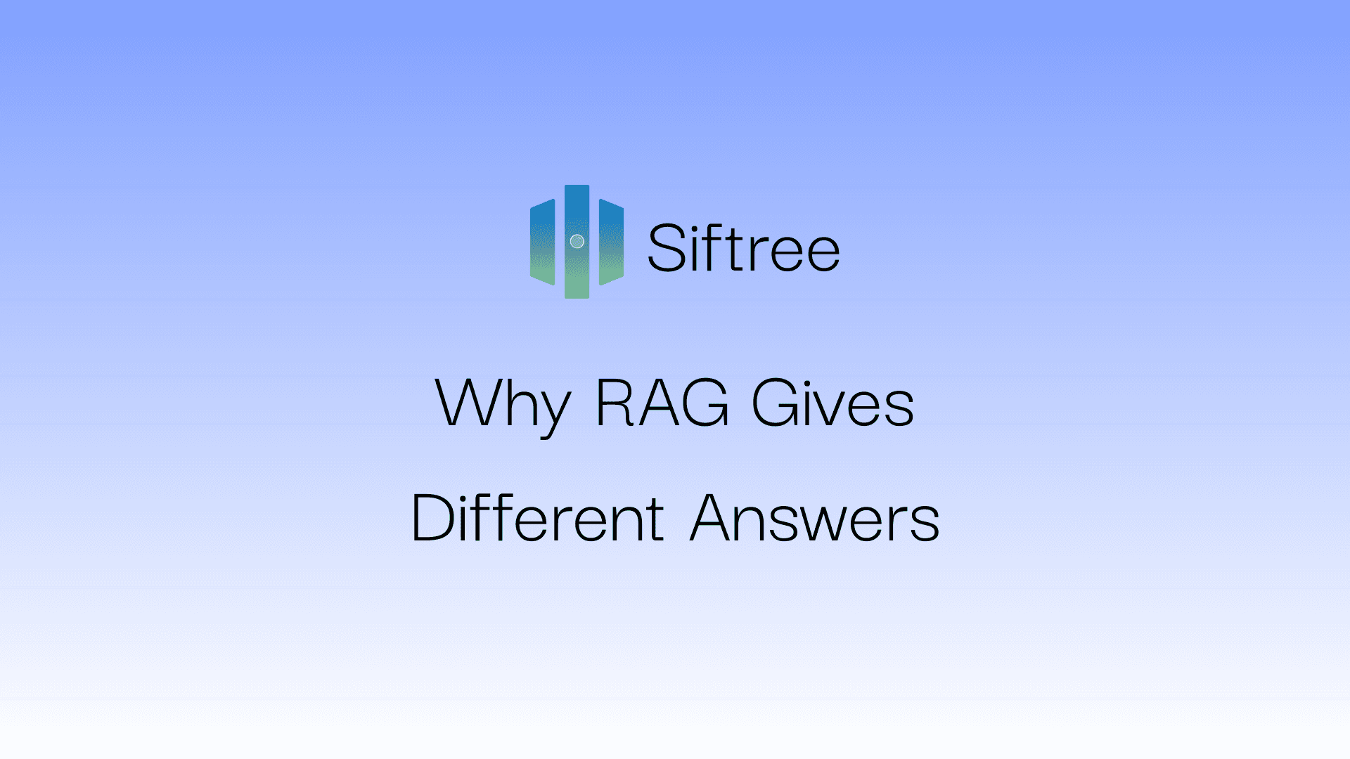 Why RAG Gives Different Answers