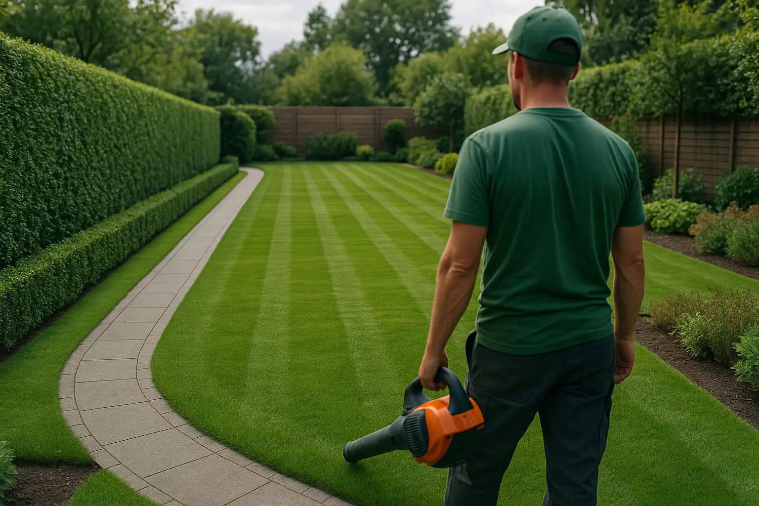 Perfect onderhouden tuin