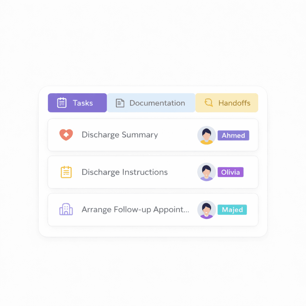 Visual of journal entries in Positive