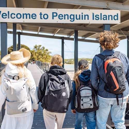 Penguin Island entrance