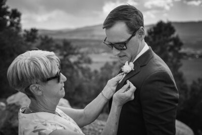 Andy and Amber Carbondale wedding photograph 78