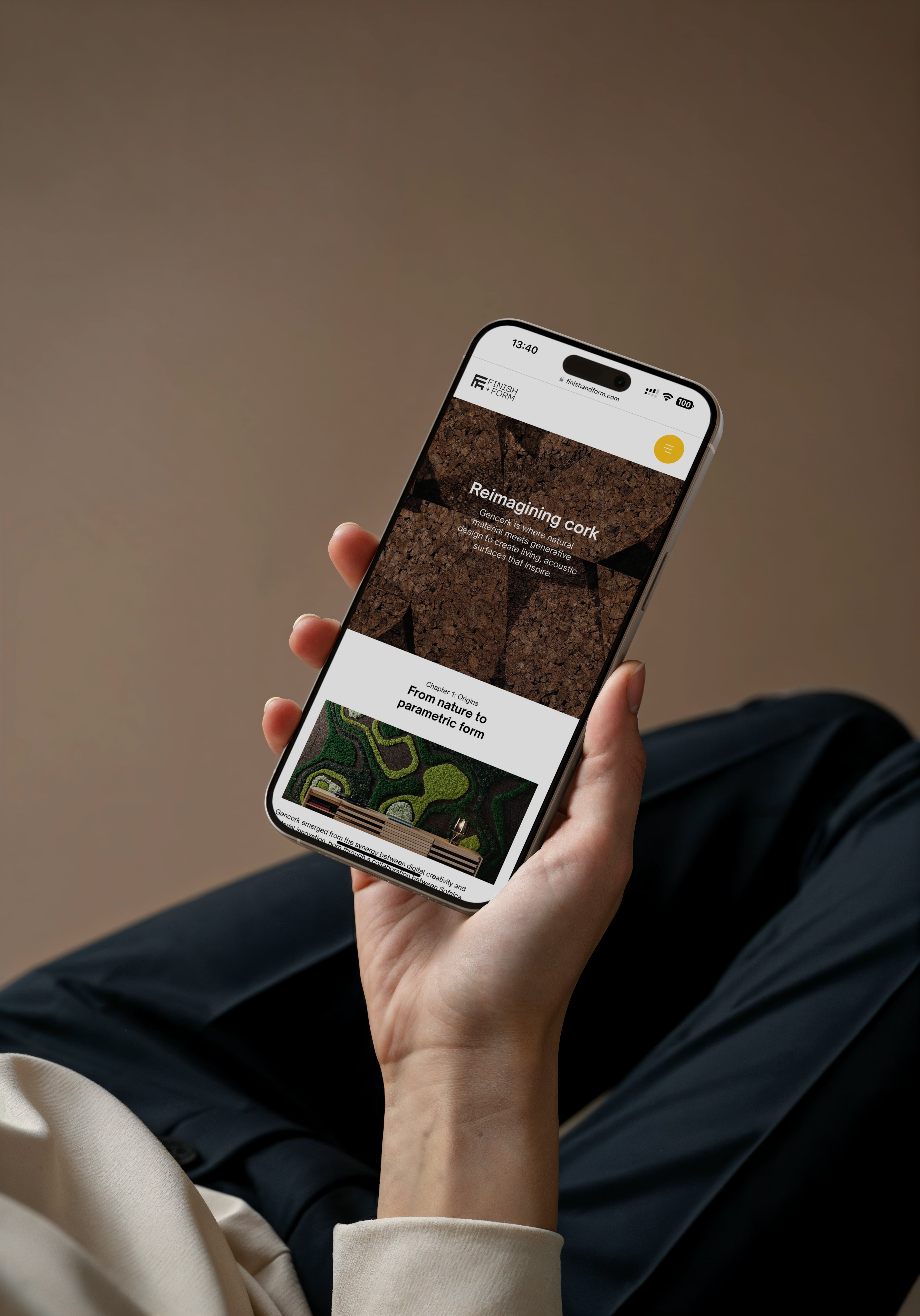 Website design for Los Angeles design consultancy agency