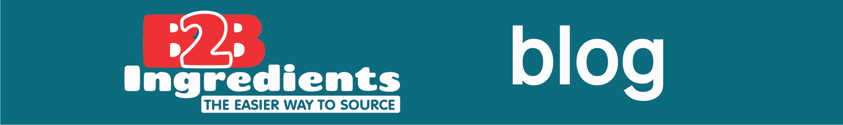 B2B Ingredients Logo and Sign Up Header