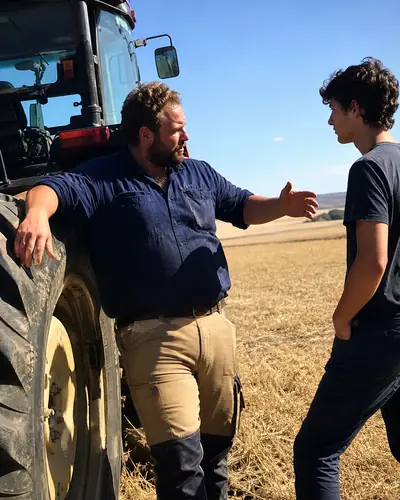 Farmers happy that they got an agricultural business loan