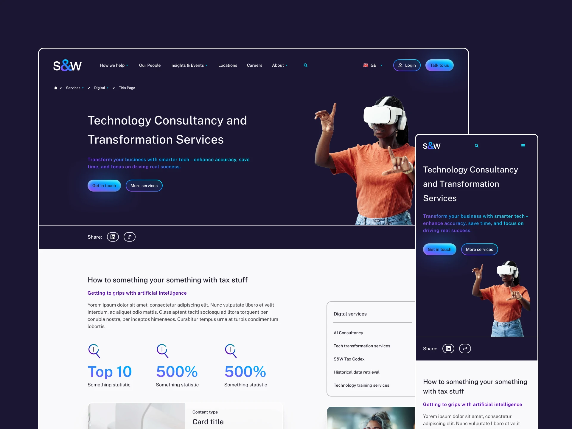 Russell-Cooke Umbraco website news and insights section built by Cogworks