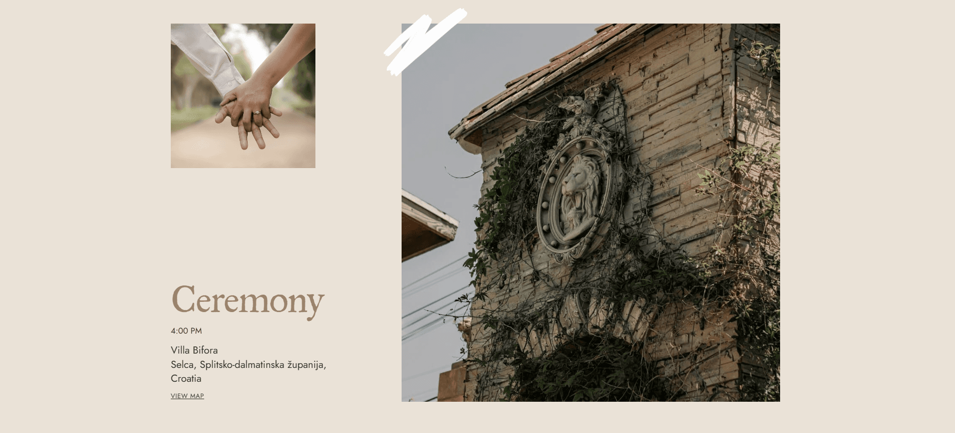 Picture of the wedding location