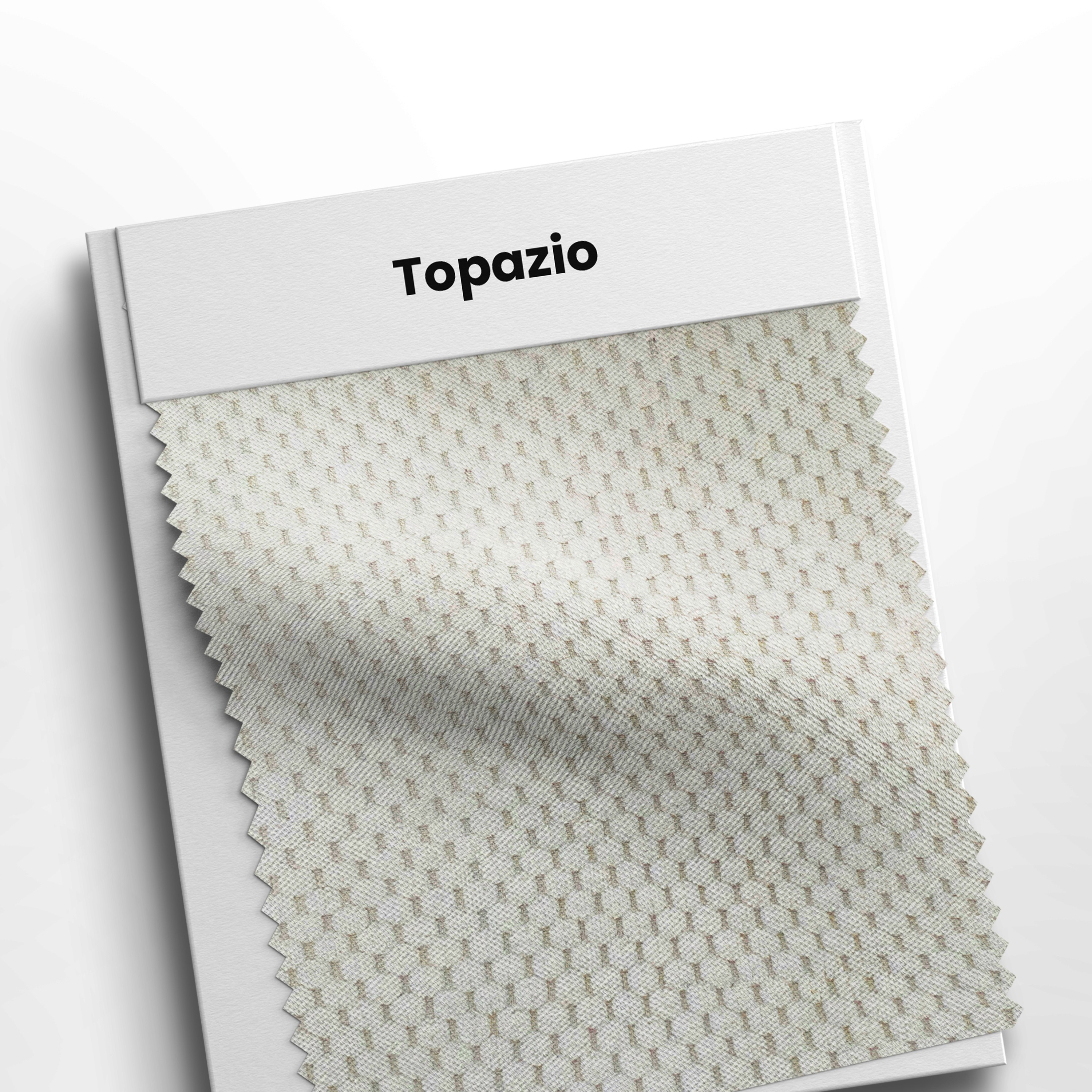 mostruário com veludo topázio cor 01