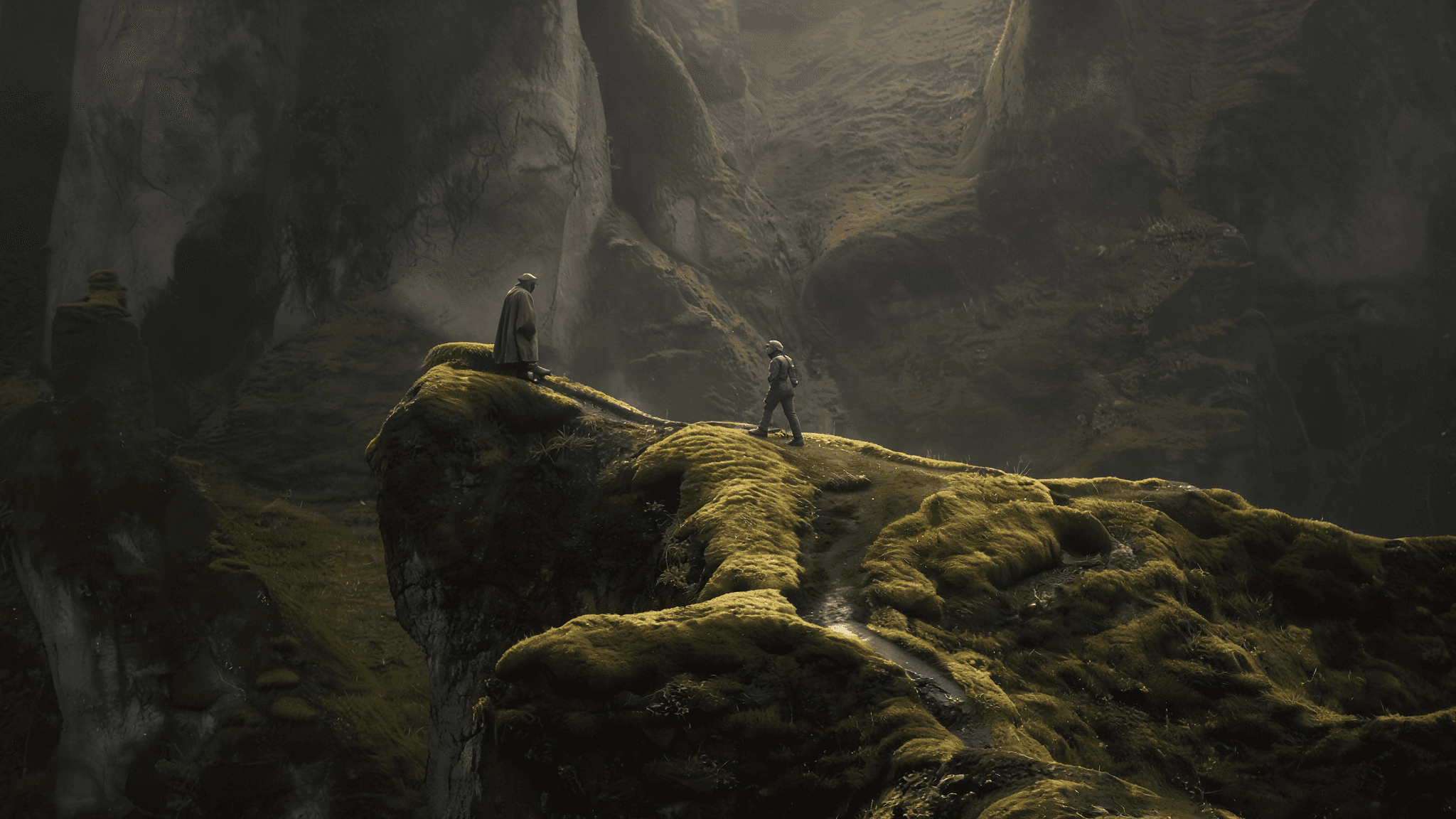 Mountain. AI-generated.
