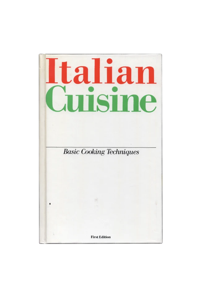 Italian Cuisine Book Cover
