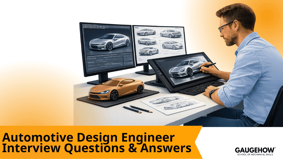 Automotive design engineer interview questions and answers