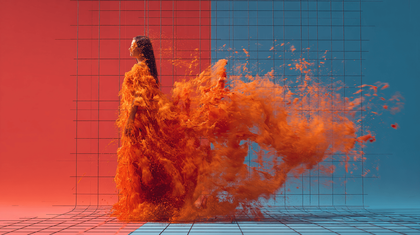 A woman in sunglasses and a black shirt stands confidently, showcasing a stylish and modern look.