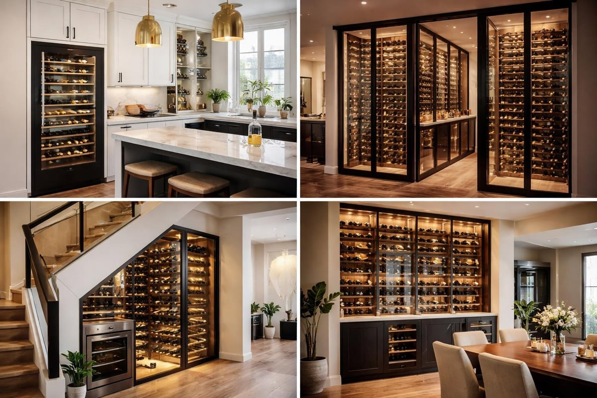 Wine storage integration methods