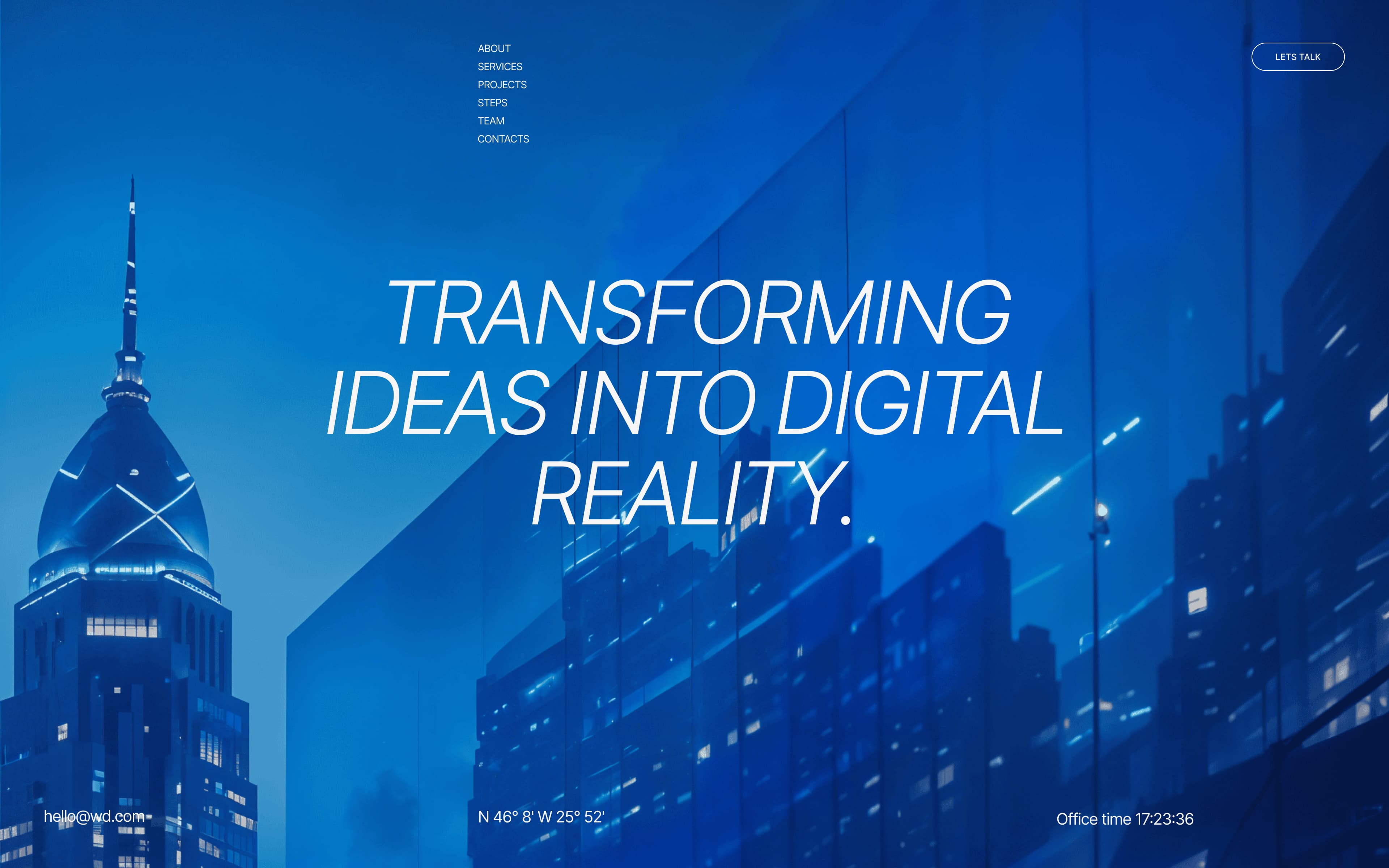 eine von Blaq Nexus erstellte Website