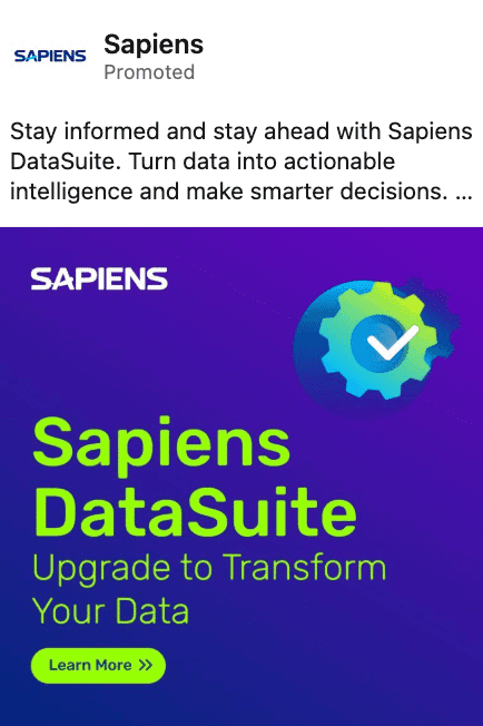 Marketing Spotlight: Sapiens lead generation