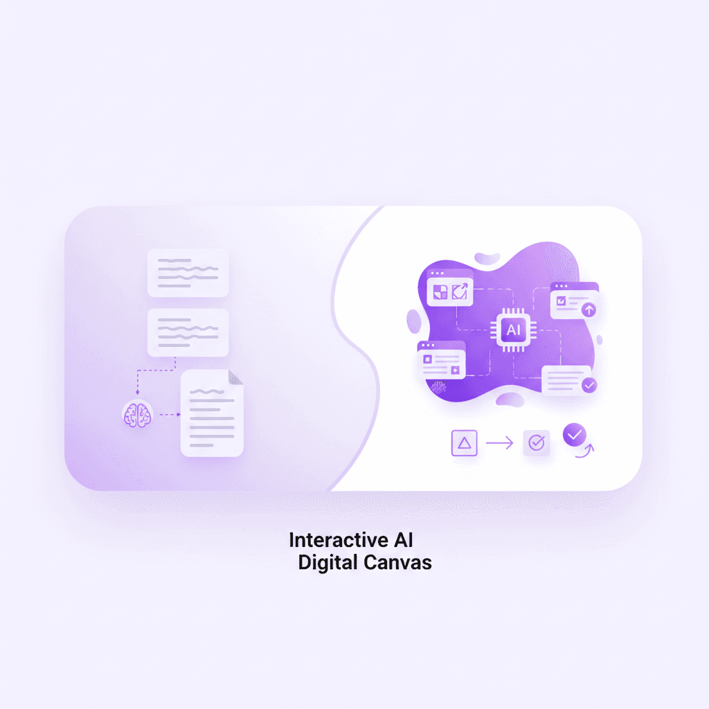 Comparison between a standard note app and an interactive ai note taker for students