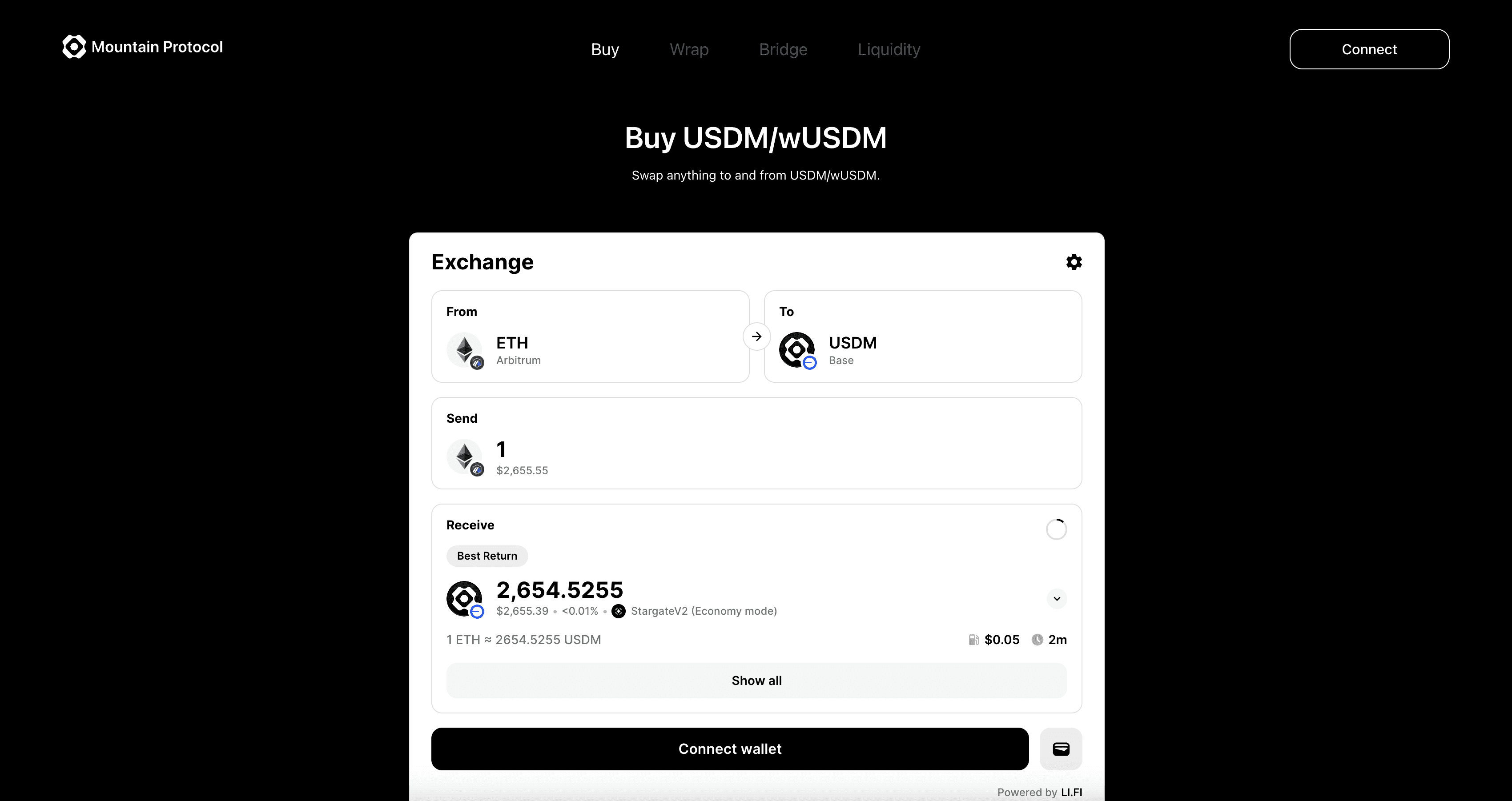 Mountain protocol example