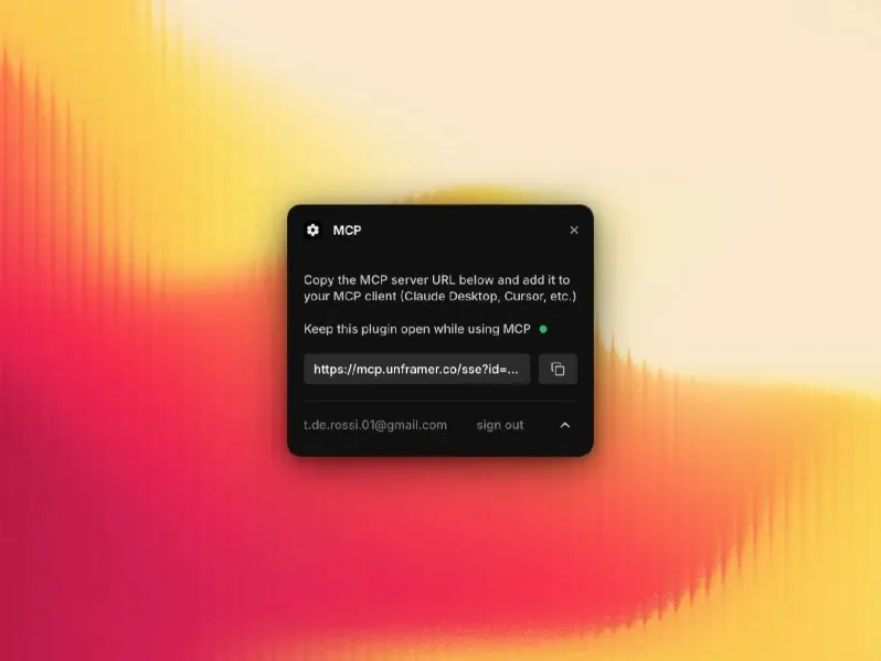 mcp framer plugin