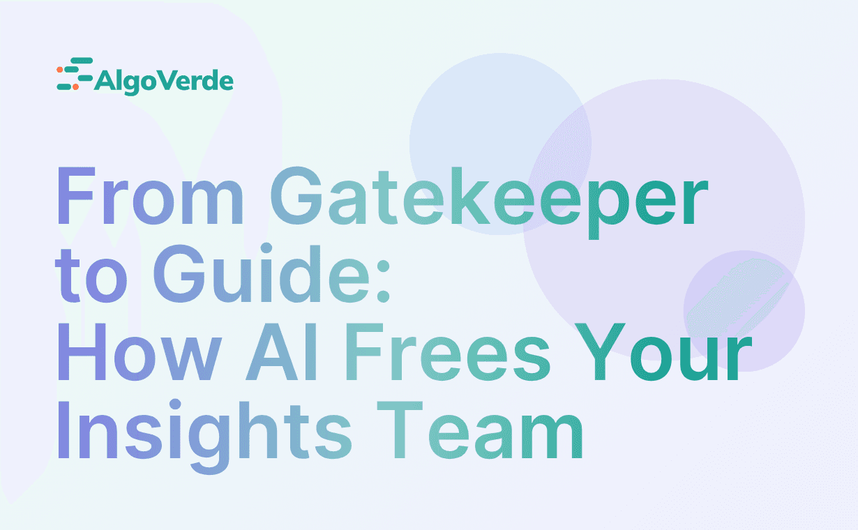 From Gatekeeper to Guide: How AI Frees Your Insights Team