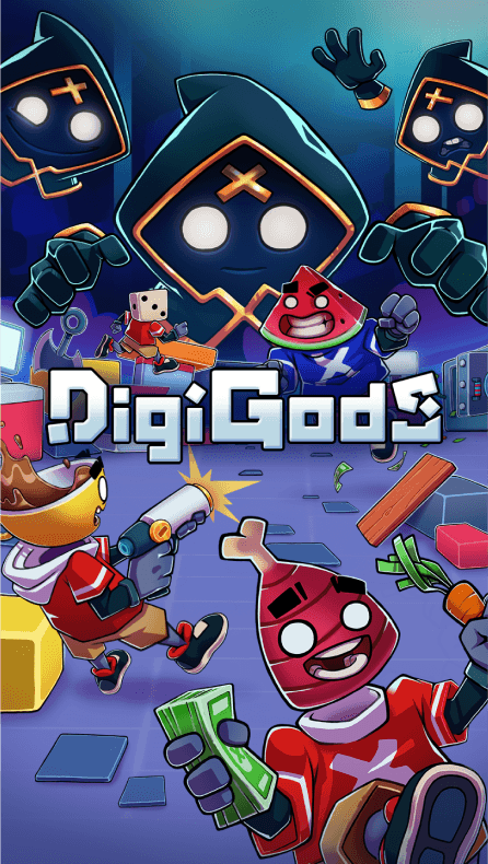 DigiGods matchmaking and game server orchestration is powered by Edgegap.