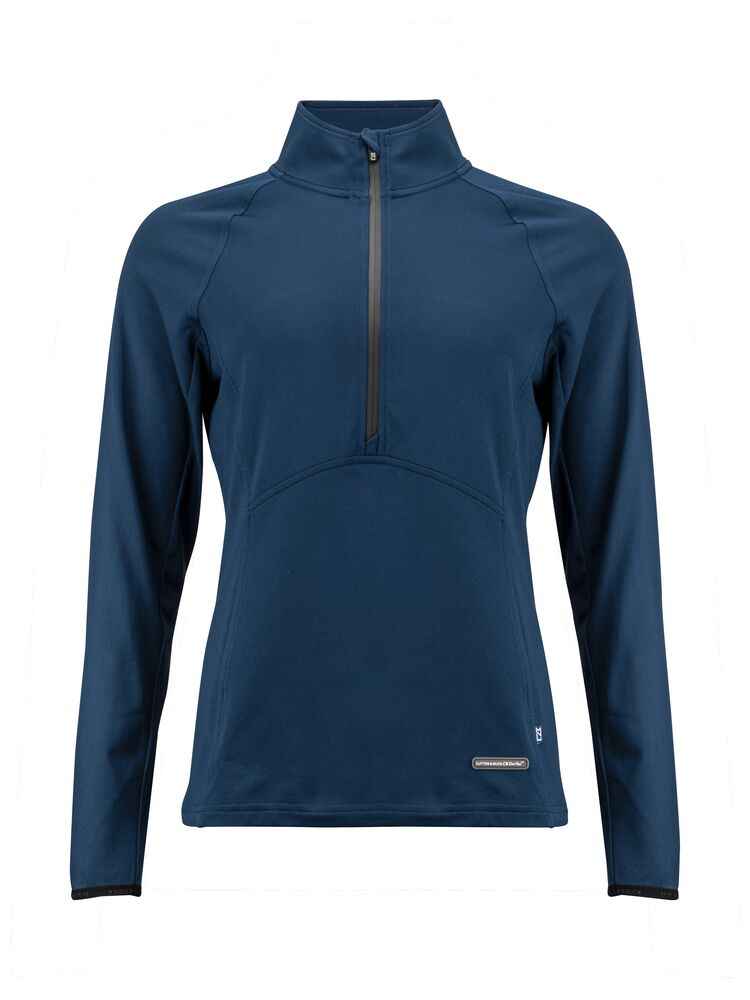 Witte zorgkleding dames — Cutter &amp; Buck Adapt Half Zip Women