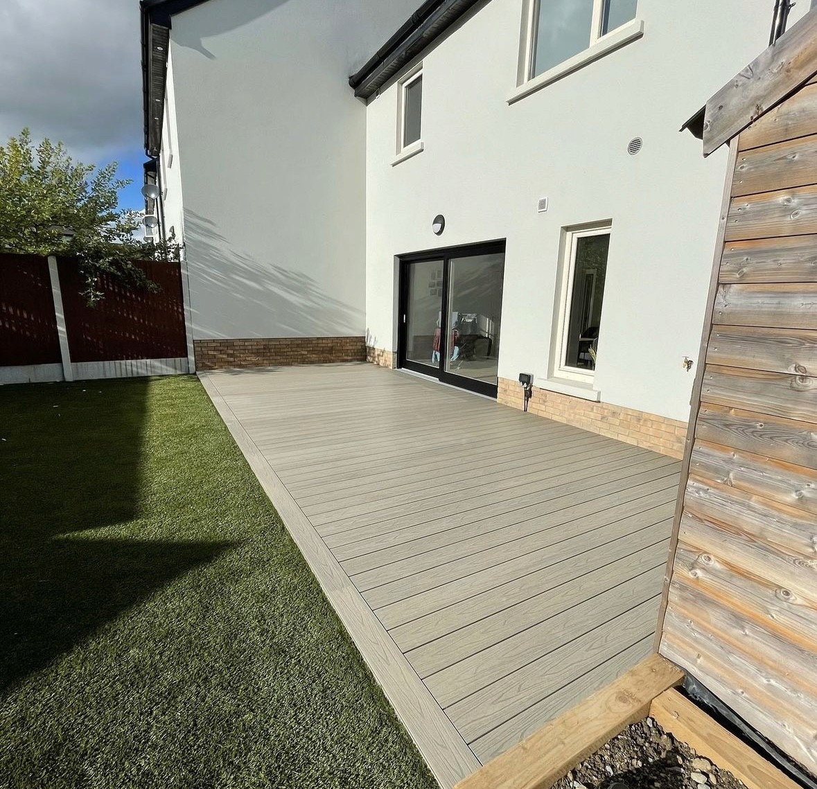 Beautiful landscaped garden with greenery and outdoor design elements.