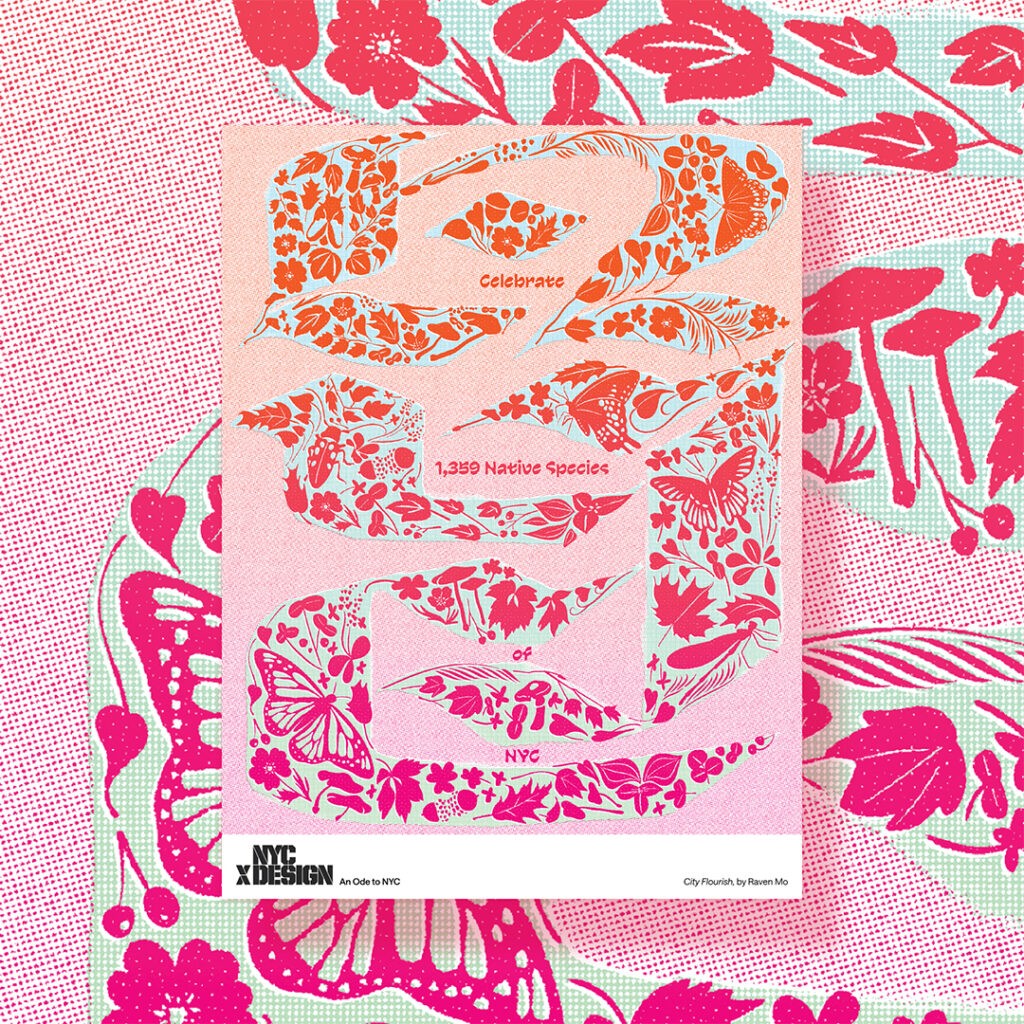 a poster with illustrations about plants