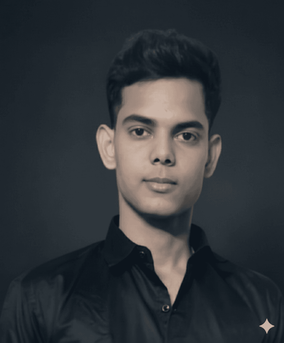 man in black crew neck shirt