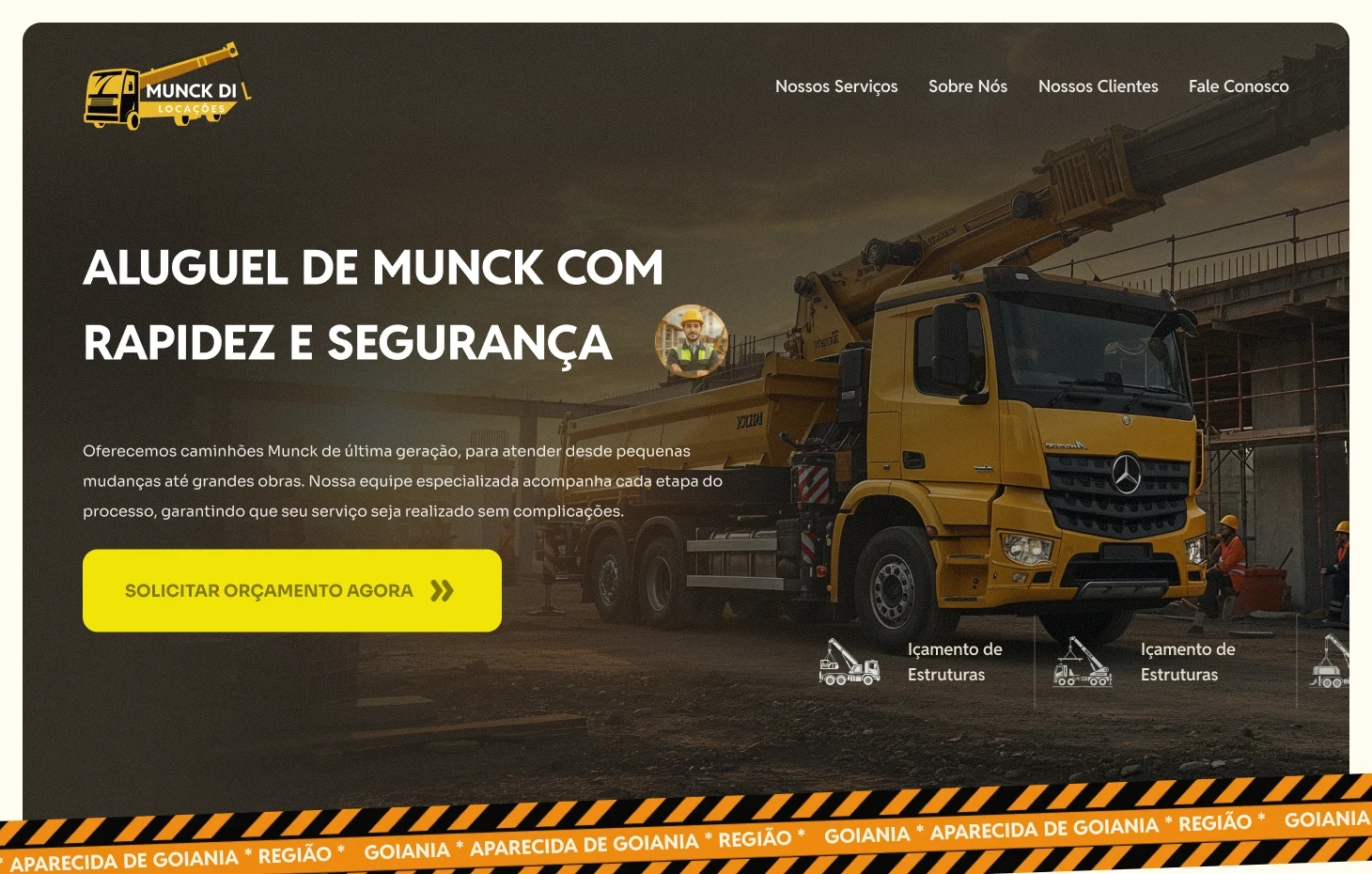 Demo de site Munck
