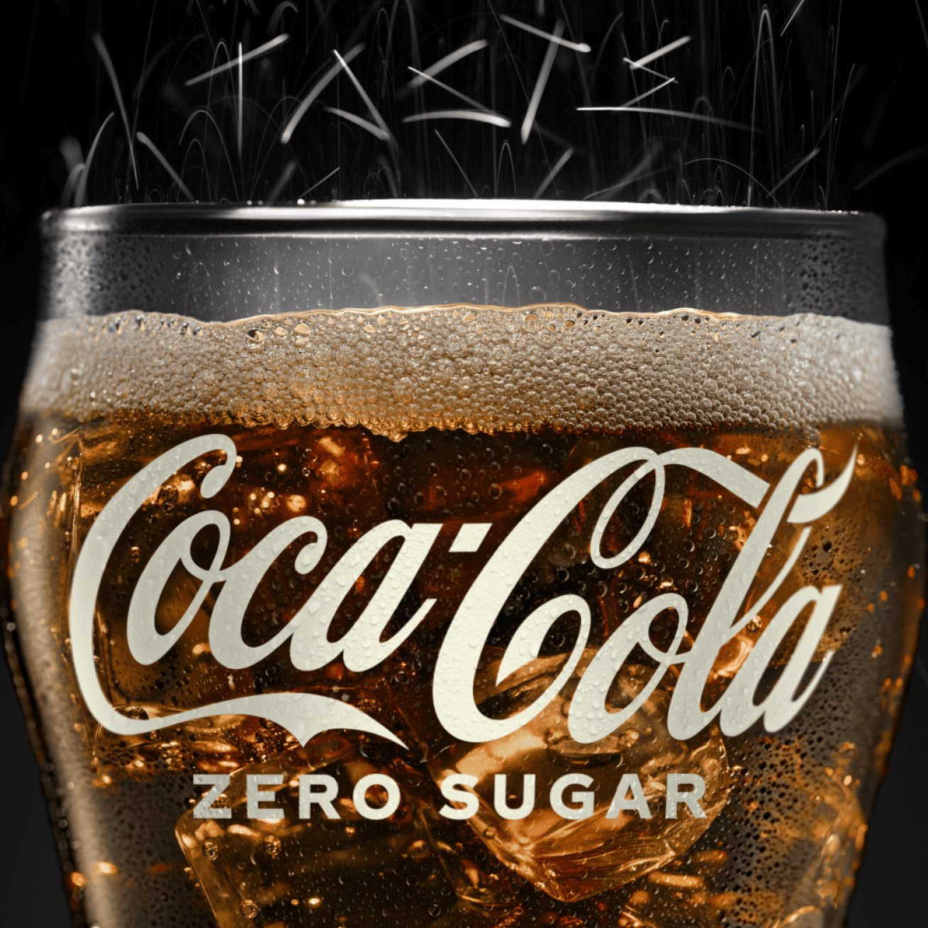 Rear view of black car