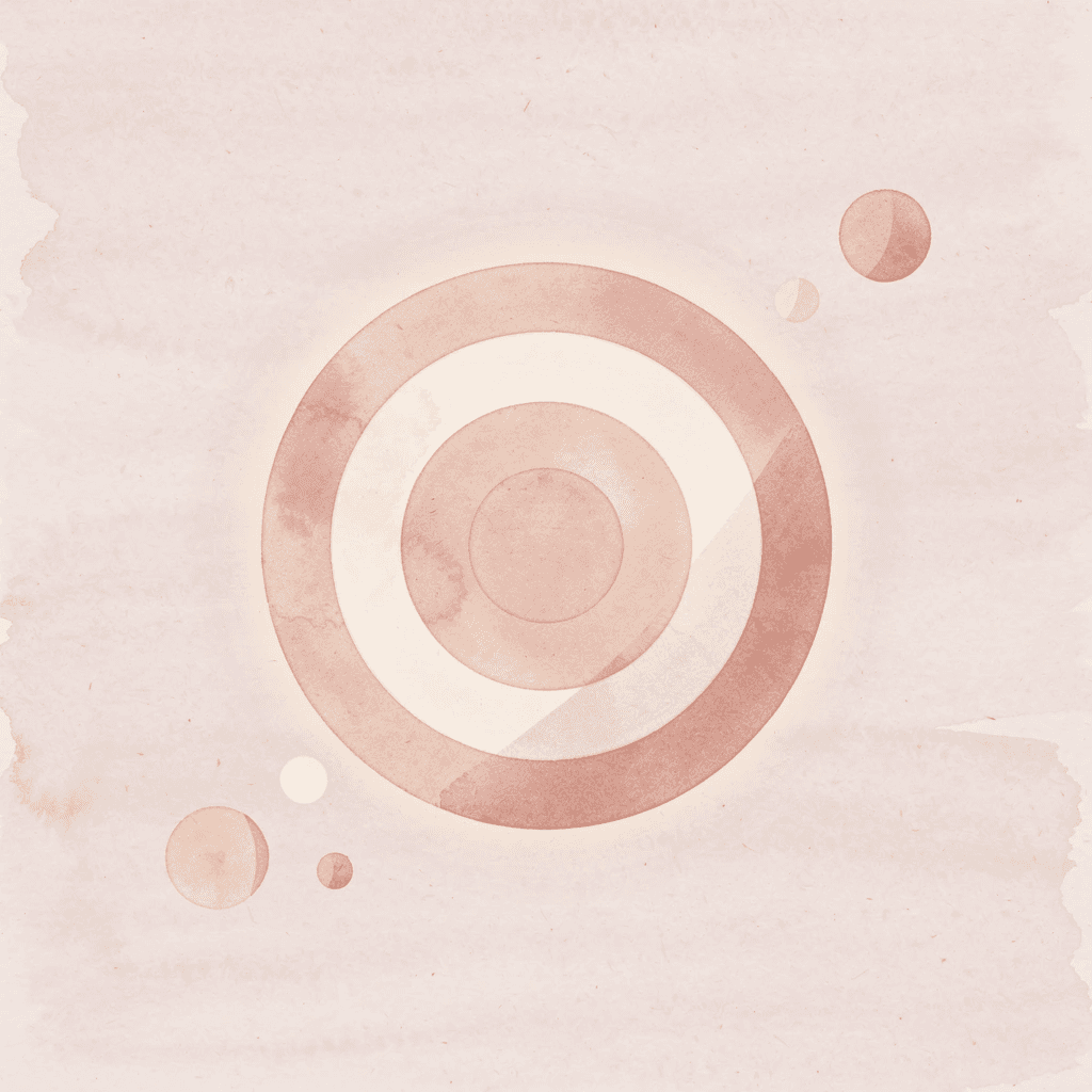 Target icon representing SAT score as a single data point