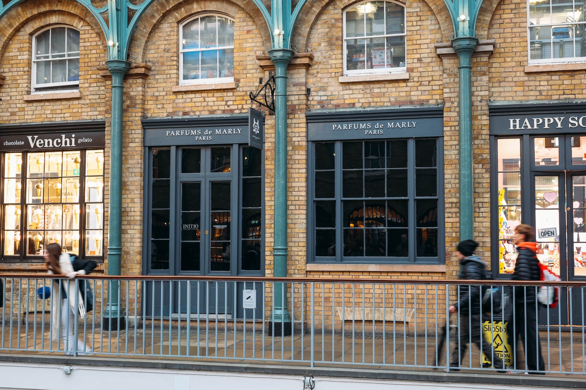 Back of Initio store in Covent Garden