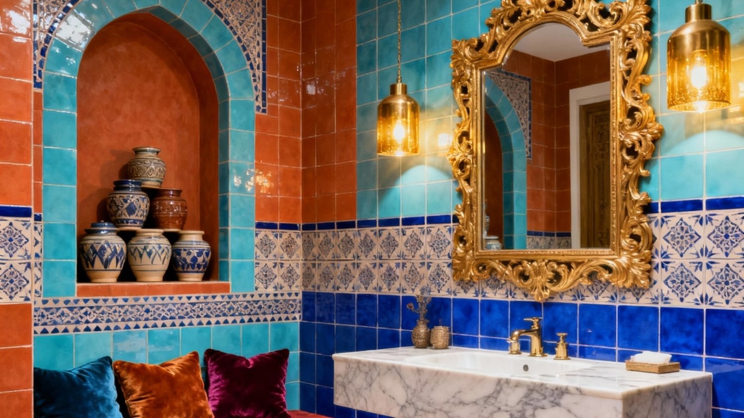 Moroccan Riad Inspired