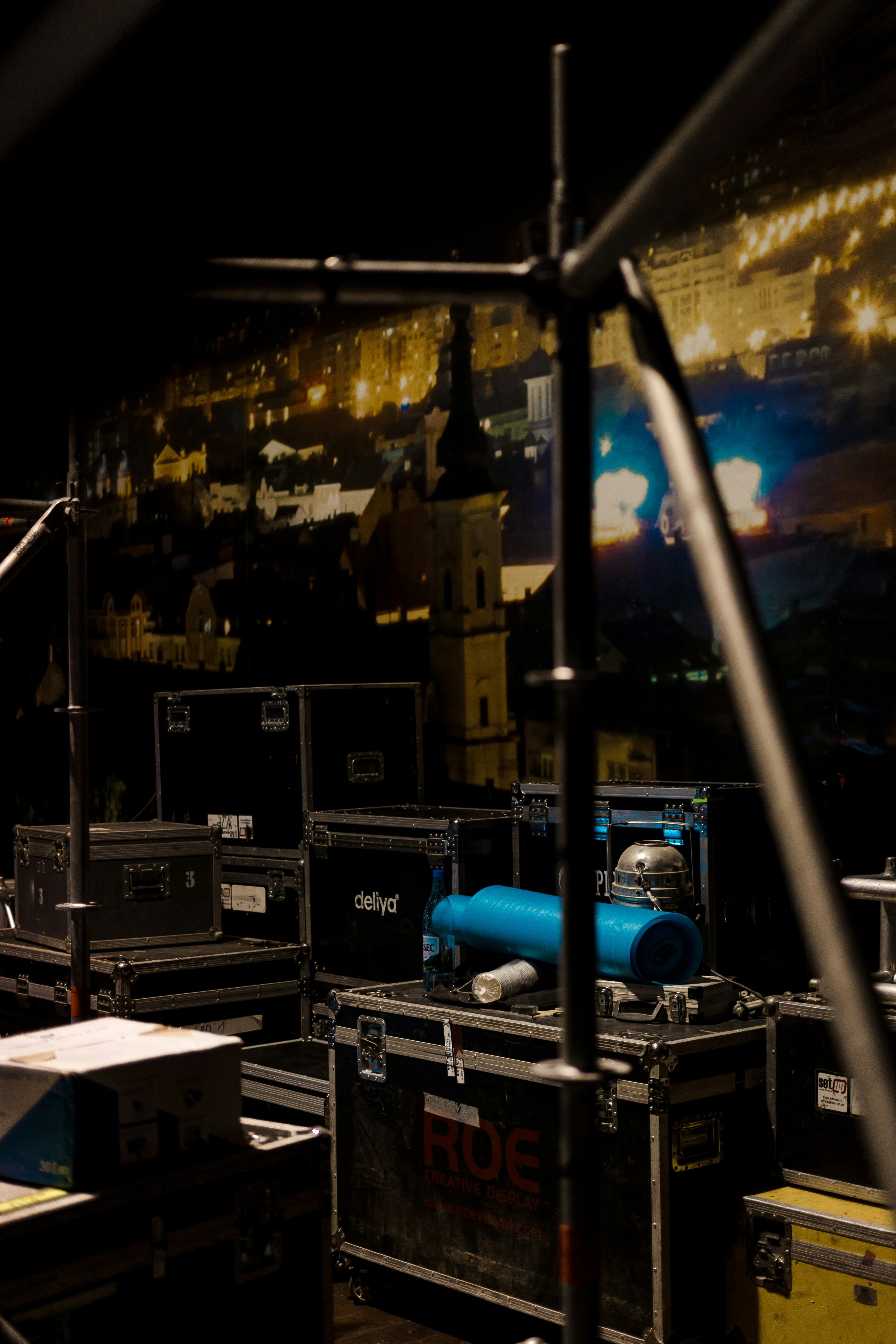 Female hand shows a card