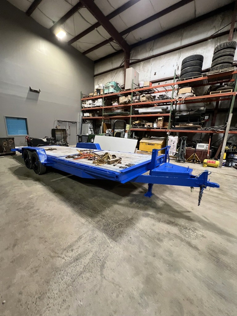 Truck & equipment sandblasting by Rochester Sandblasting