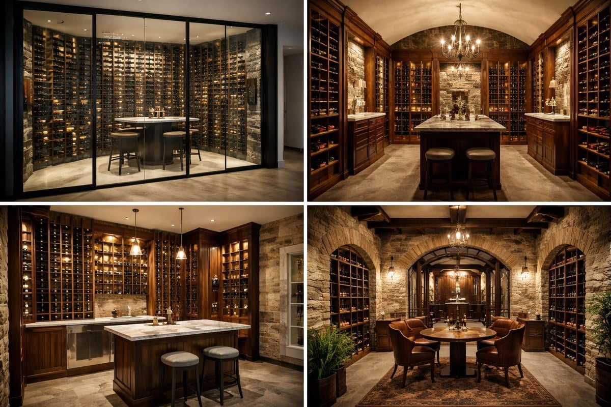 Westlake wine cellar styles