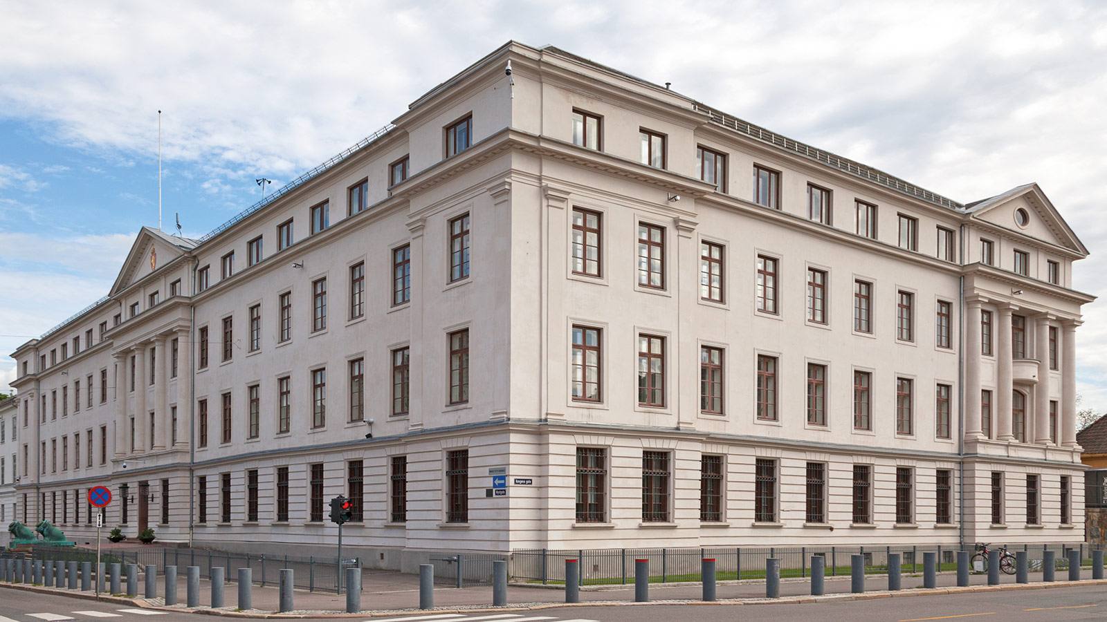 Seniorenresidenz mit gereinigter Fassade