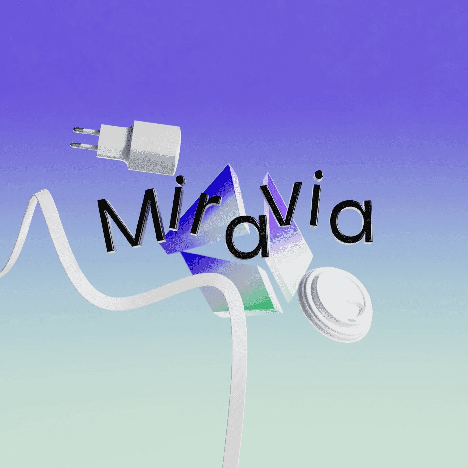 Clean and bold 3D visuals for online shopping experience at Miravia by Este Studio

