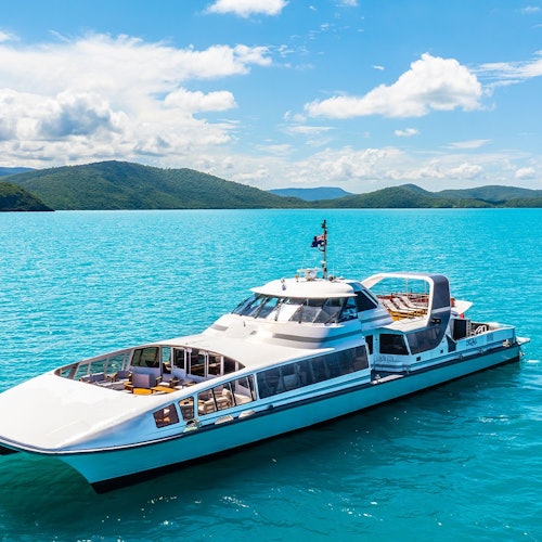 惠特桑迪群島：從艾爾利海灘出發的超級飛艇旅遊 + 可選的艾爾利海灘浮潛票