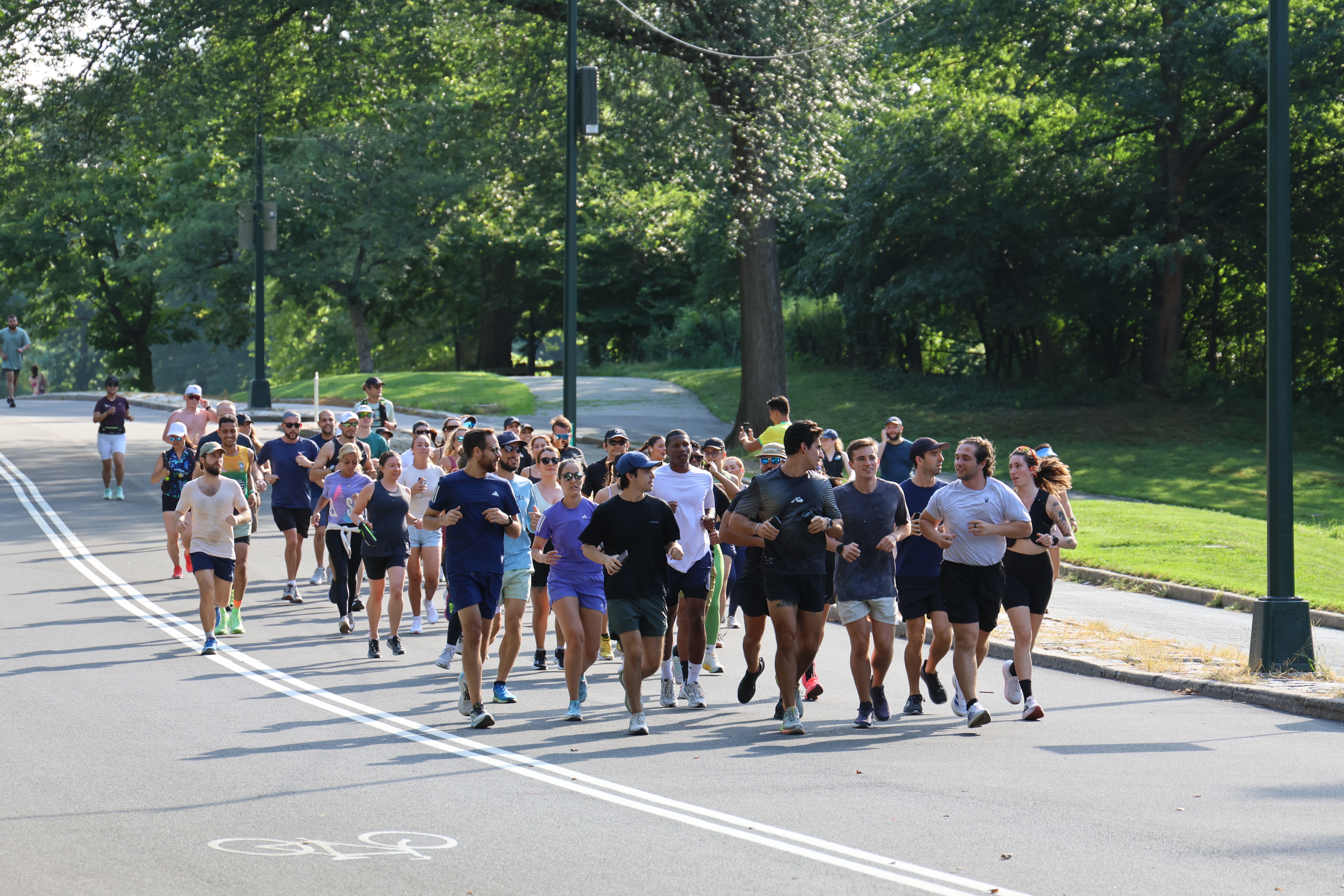 Dynamic picture of a cyclist riding downhill