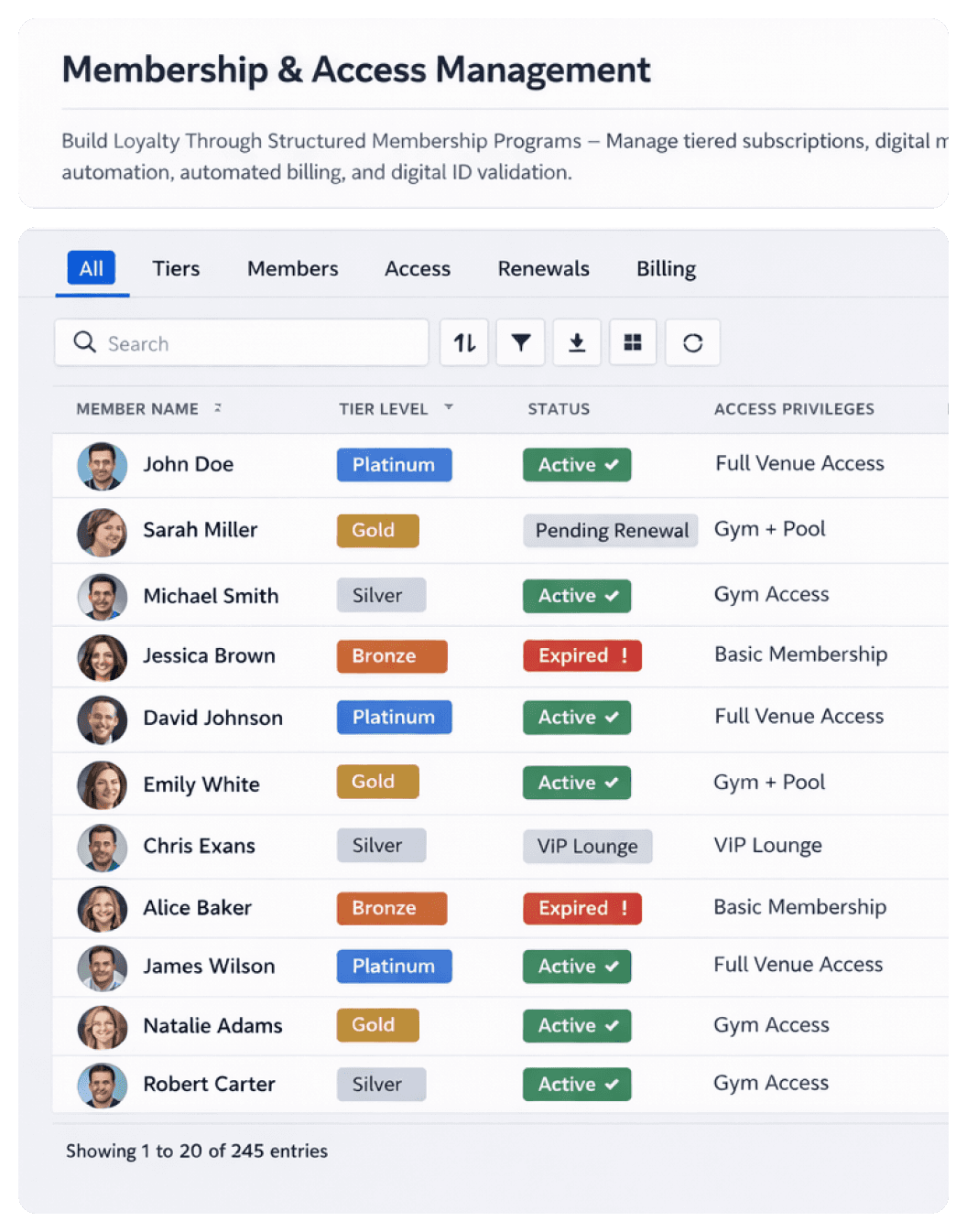 An image of Freelio's project ui
