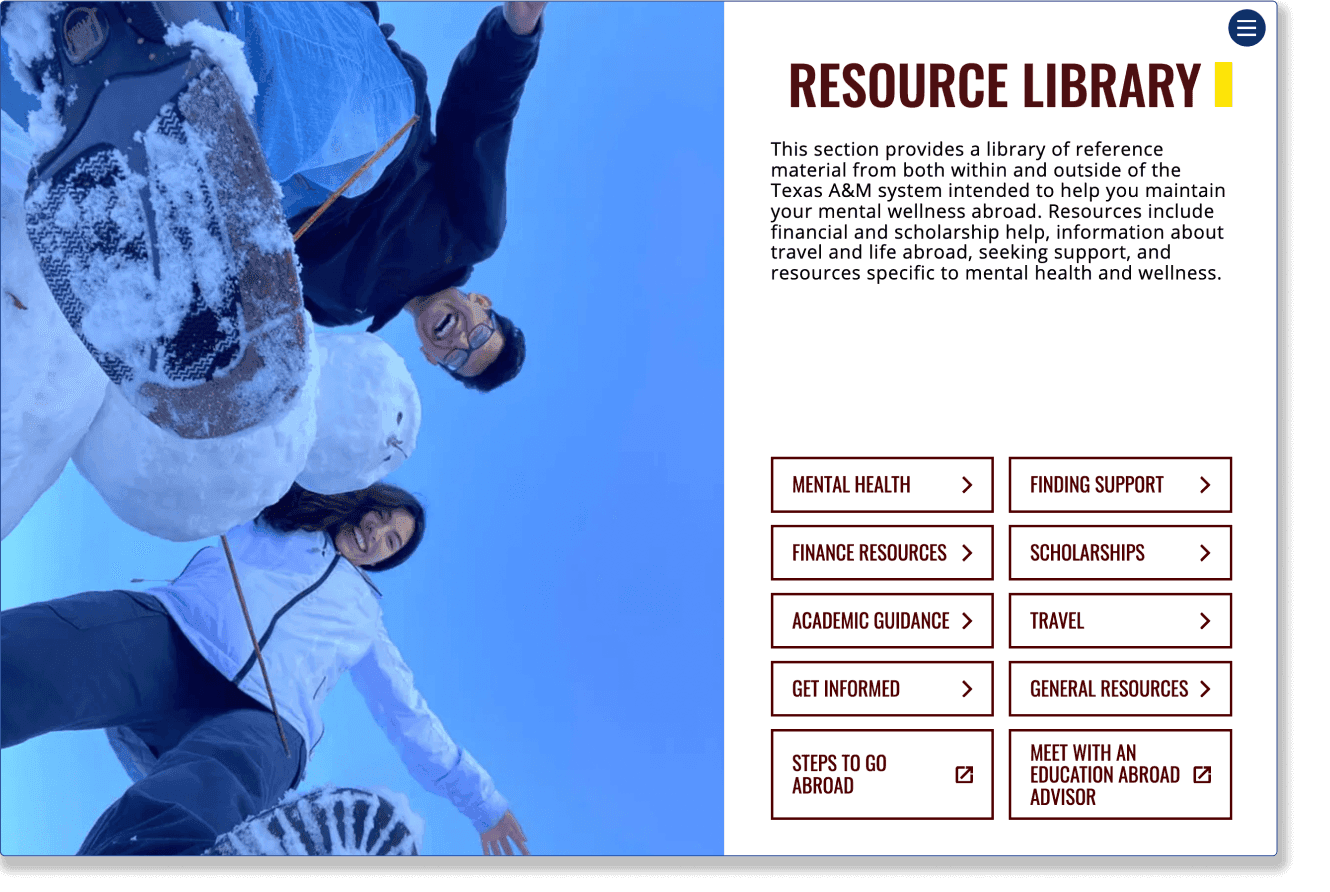 Texas A&M University brochure page 3