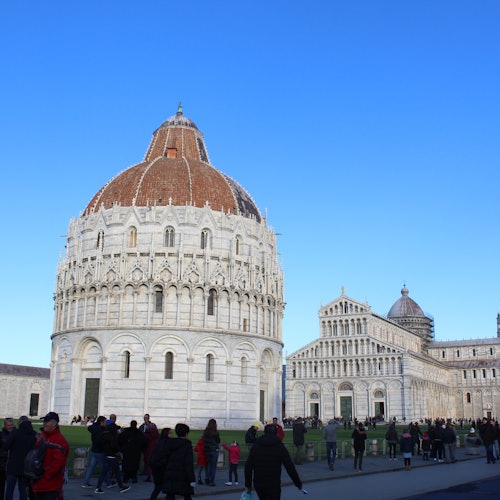 Vista sulla Piazza dei Miracoli