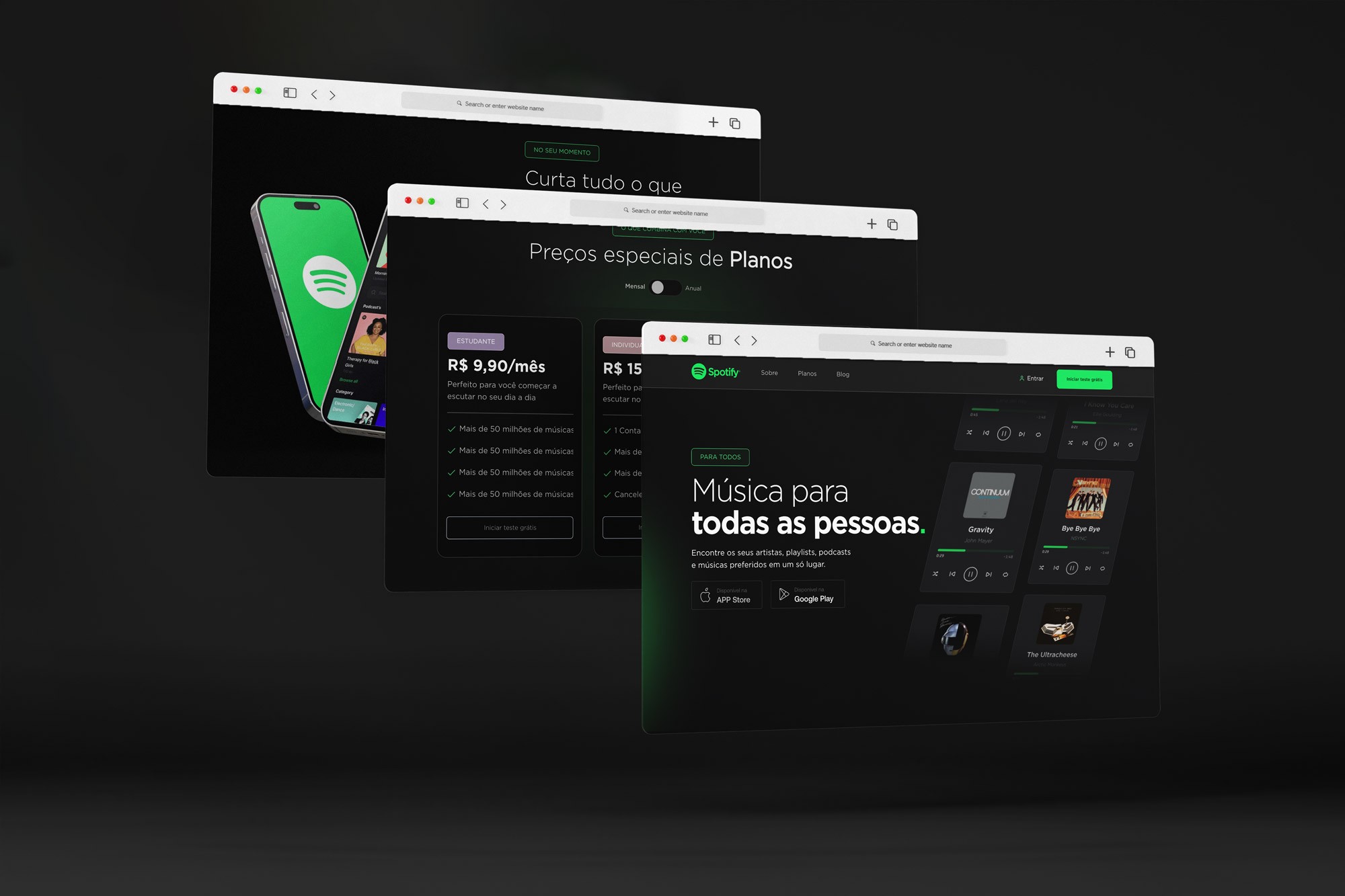 landing page para empresa bizness