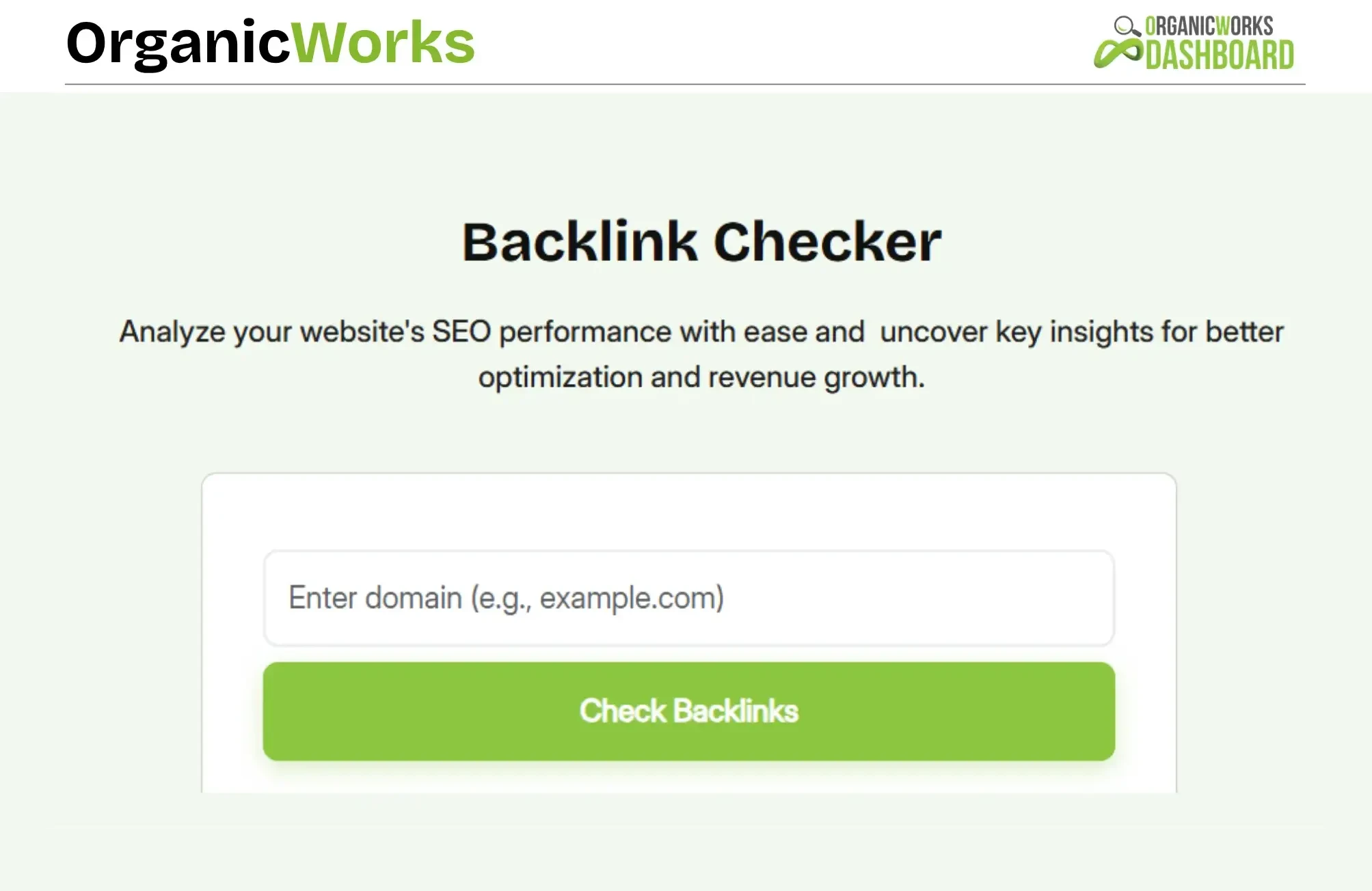 Backlink Checker