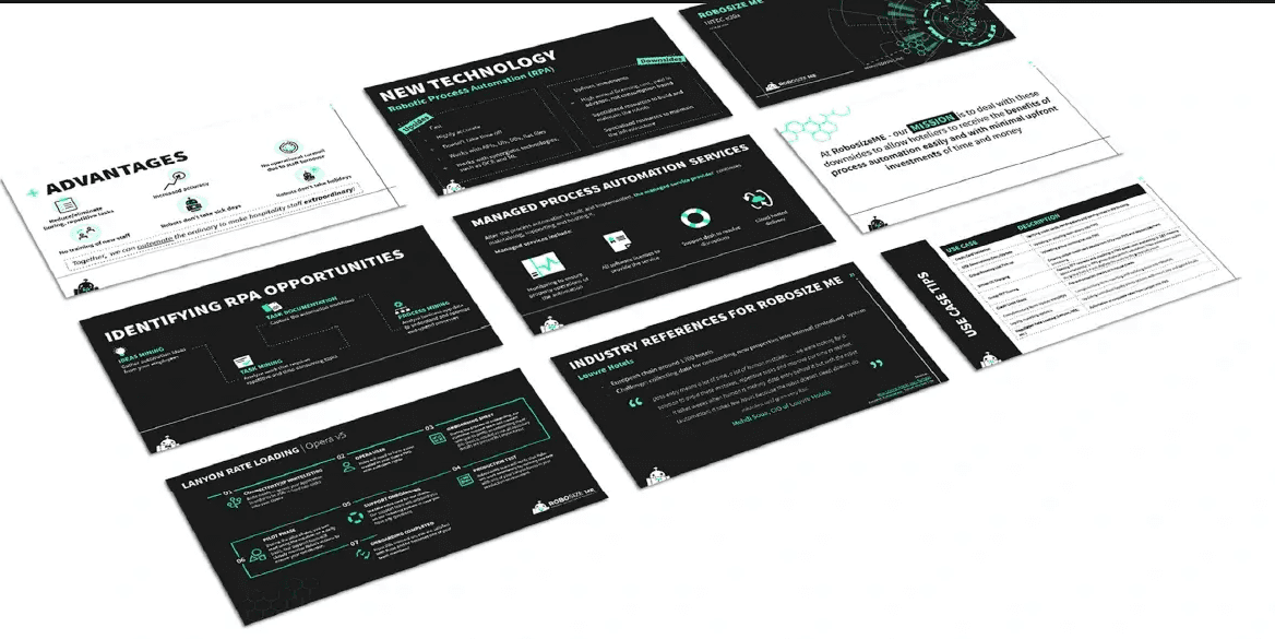 Pitch deck RobosizeME