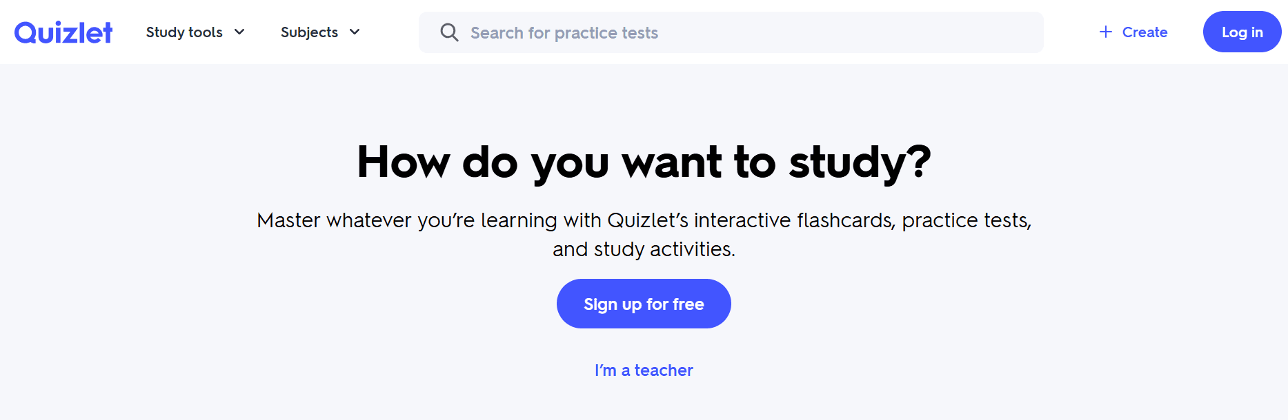 quizlet - Best Homework Apps