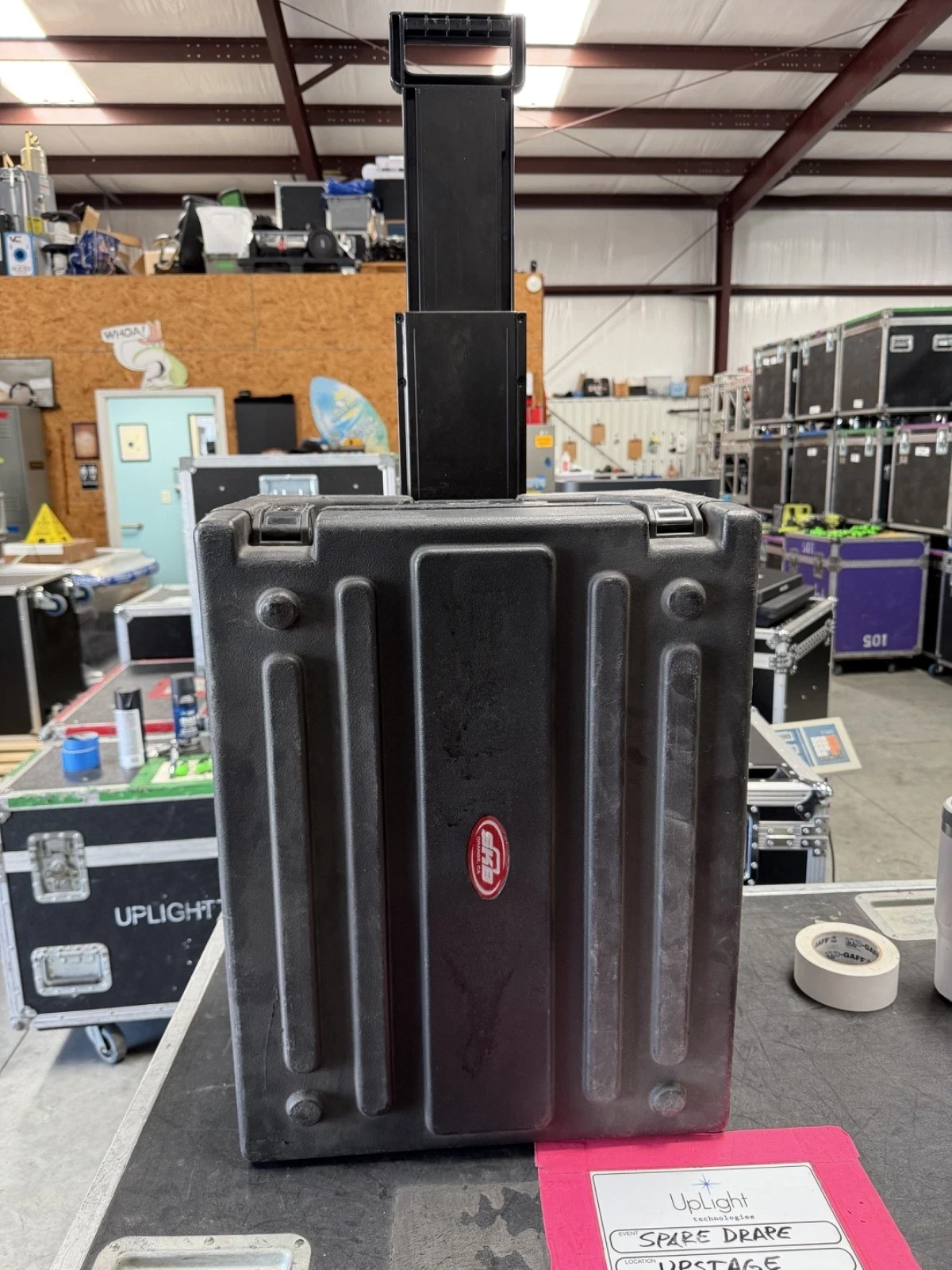 SKB 1SKB-R4U 4U Roto Rack Frame Case (Black) — used SKB for sale from UpLight Technologies